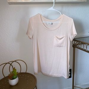Blush pink tee